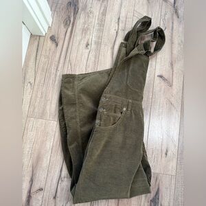 Free People Good Luck Barrel Overalls